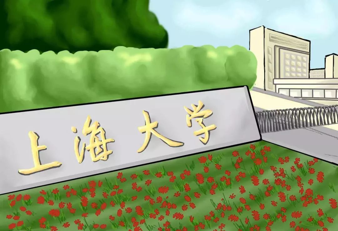 60 上海高校校门手绘图大集合!来看看有你的母校吗?