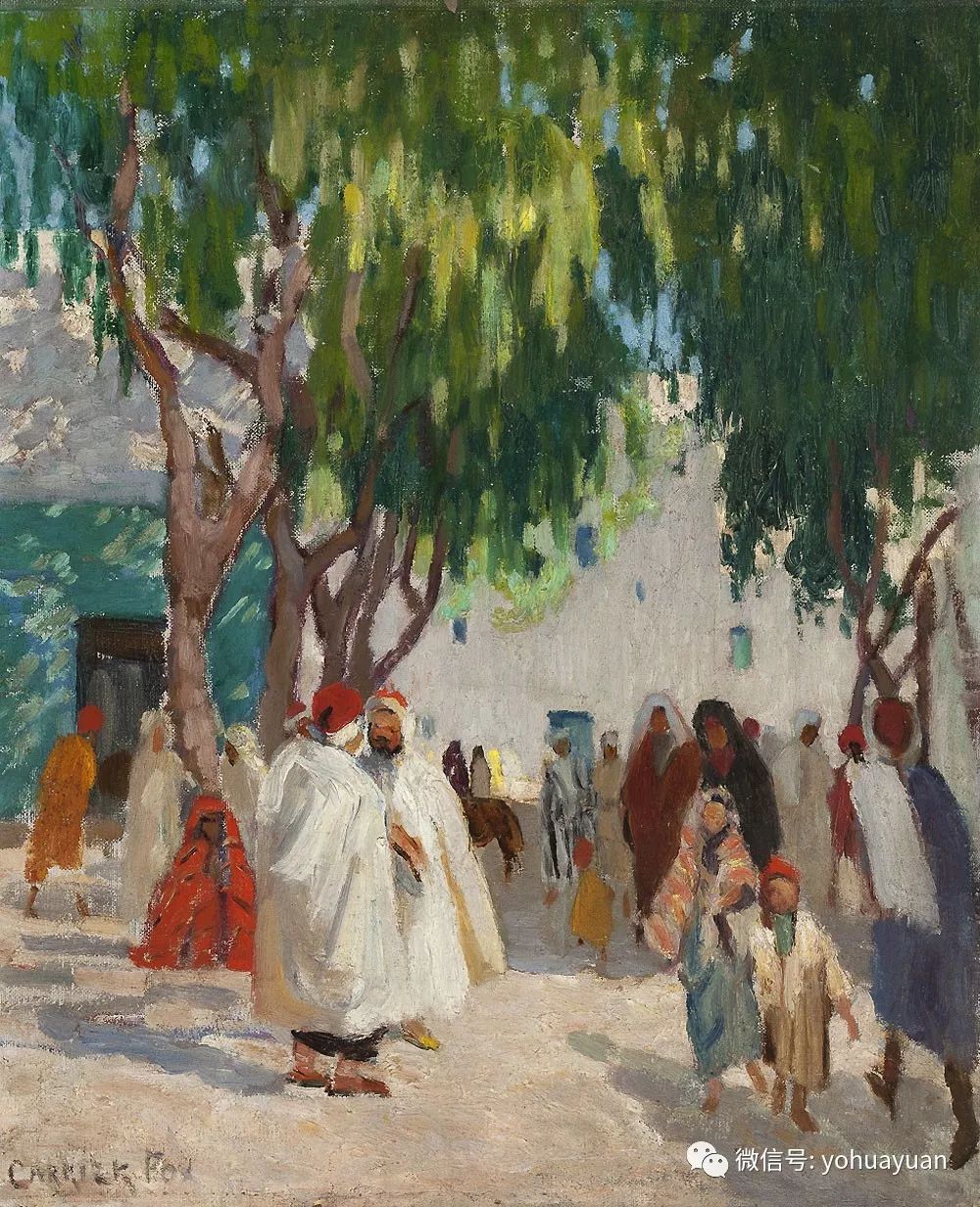 油画欣赏埃塞尔卡里克