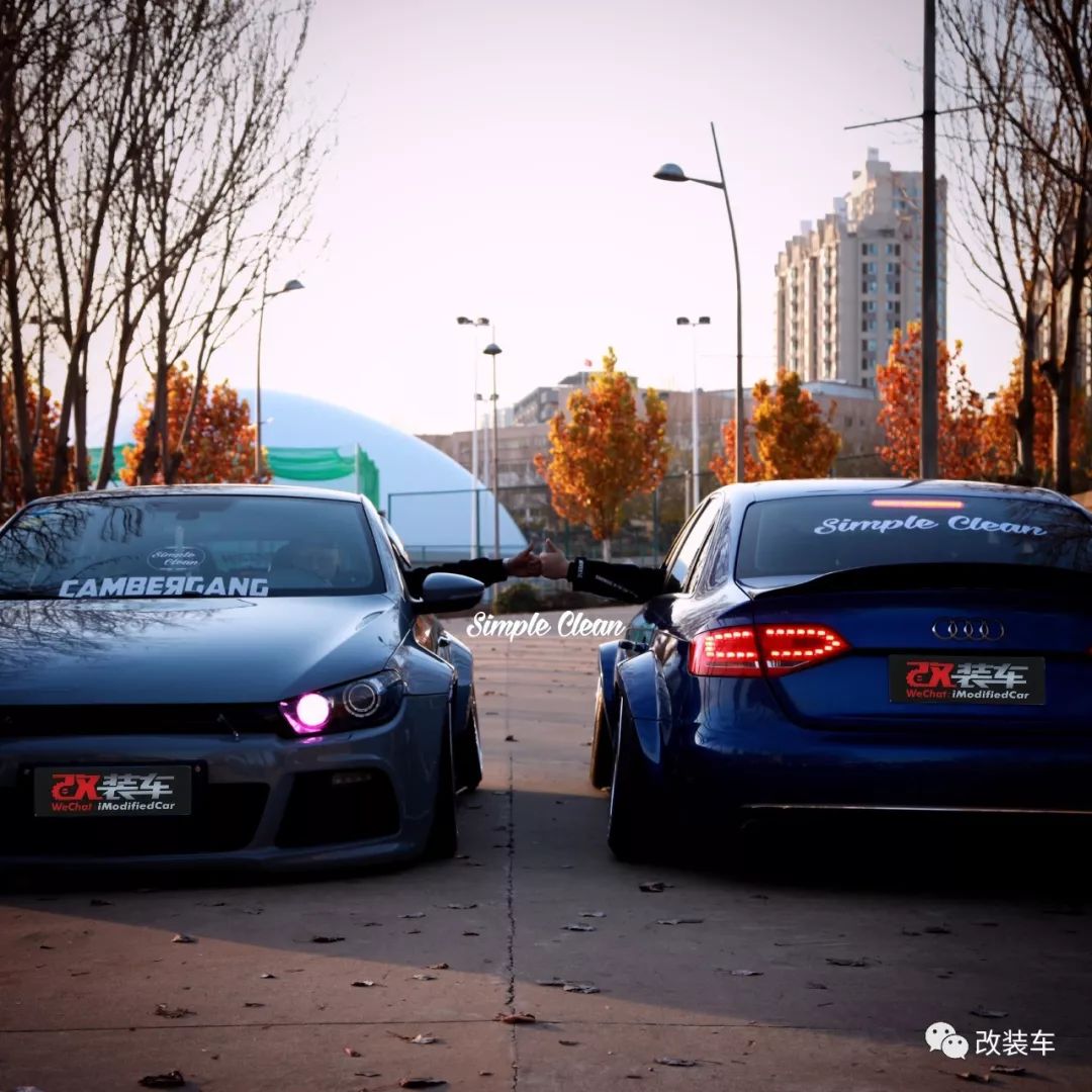 当年迷倒无数人的泪眼奥迪a4,改装宽体后看到了dtm赛车的影子!