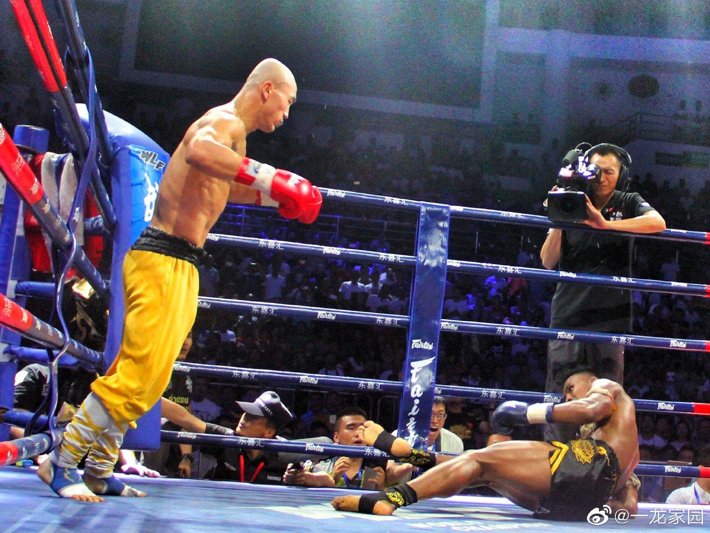 原创武僧一龙晒近照肌肉发达生活奢侈即将复出迎战1米95巨人