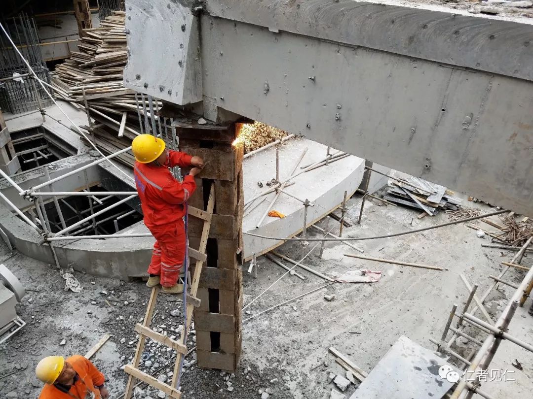 深基坑拆撑:全程实录,难得一见!