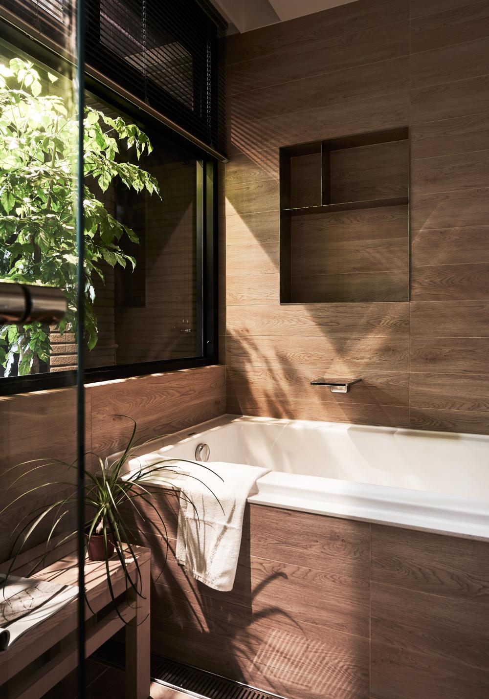 家里有这样的浴室让你泡澡都觉得心情愉悦