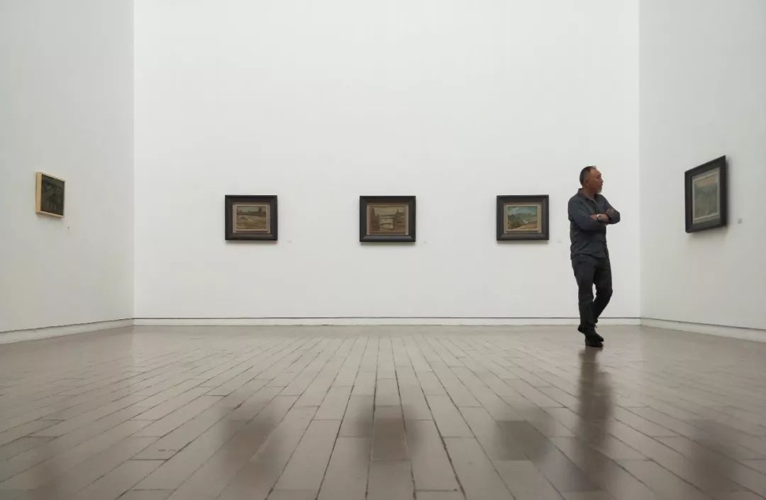 开幕式再寻驼踪李骆公文献展在中国油画院陈列馆开幕