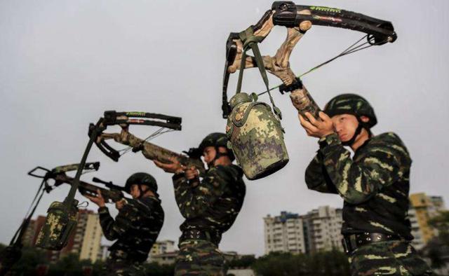 原创中国特种兵使用的十字弓弩,可一箭射碎水牛头骨,比95步枪还贵