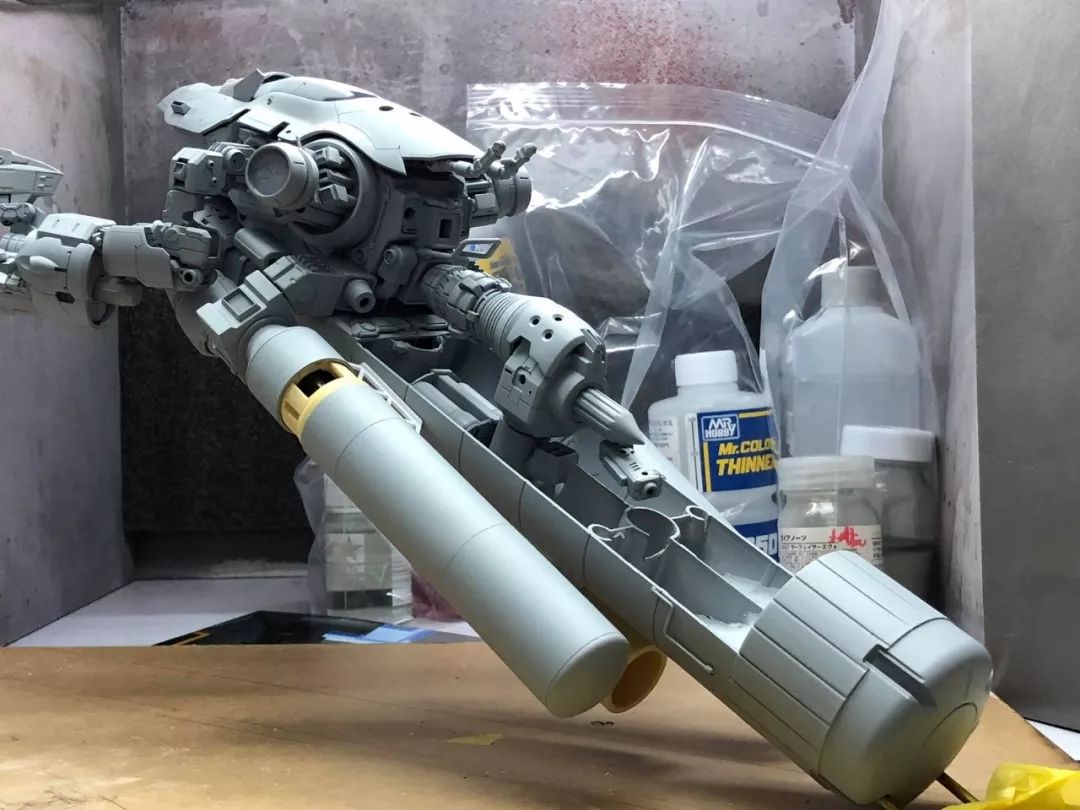 【制作过程】水中三倍速,红色鱼雷_模型