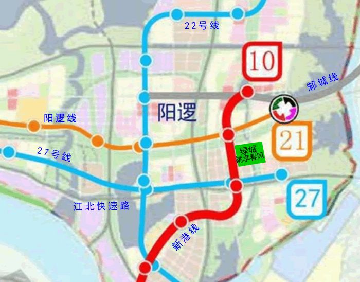 阳逻地铁10号线路图图片