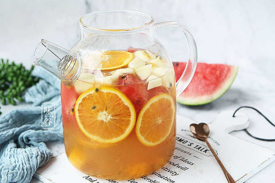 原创自制夏日水果茶甩掉外卖一条街低成本又健康10分钟就搞定