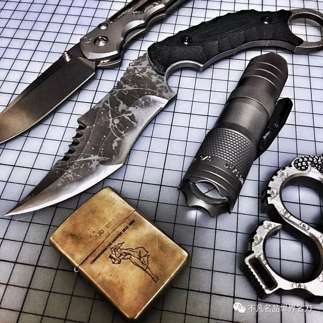 各种edc工具和刀搭配展示第八期
