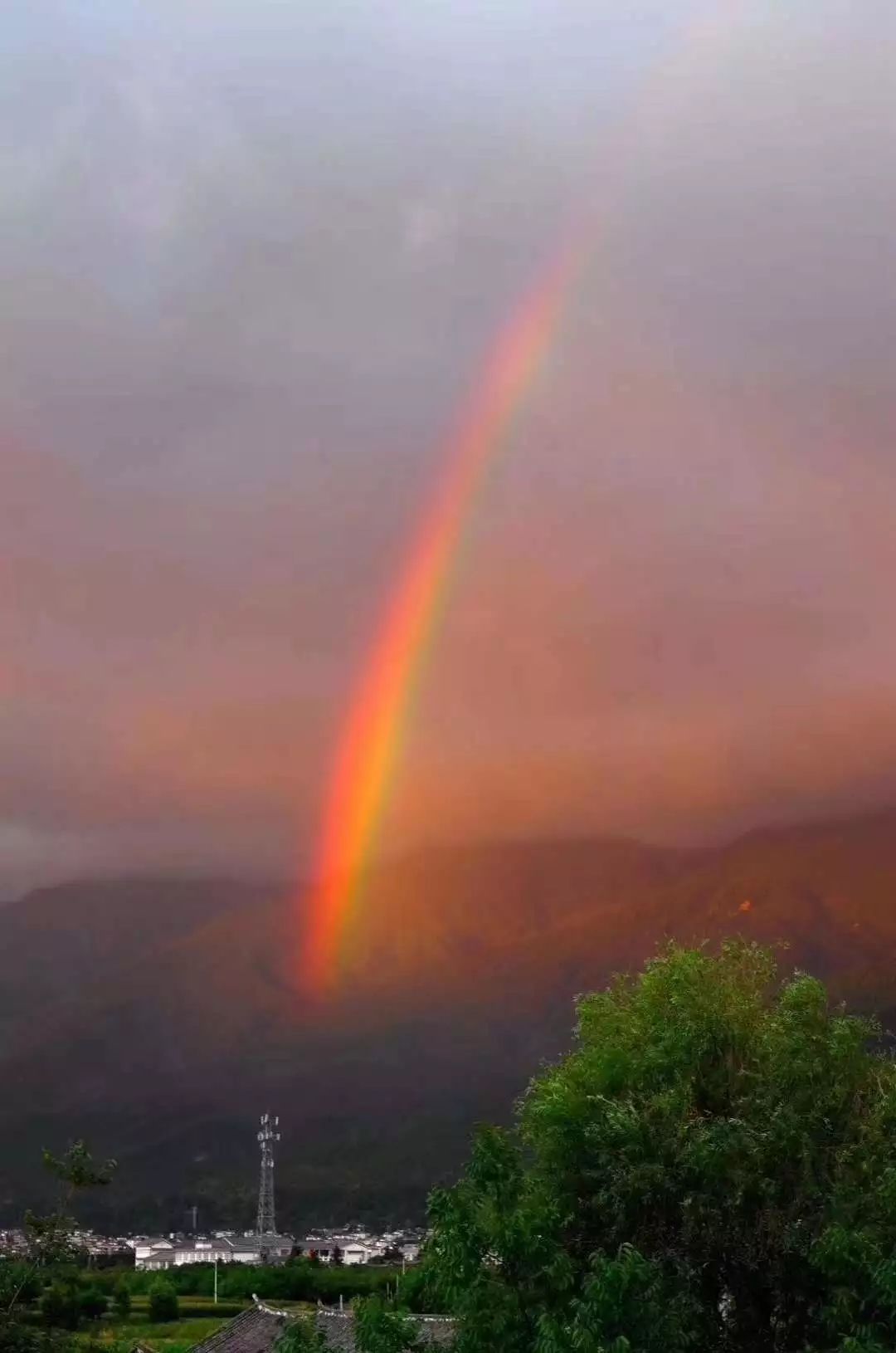 今上午大理又见双彩虹,你拍到了吗?(图 视频)