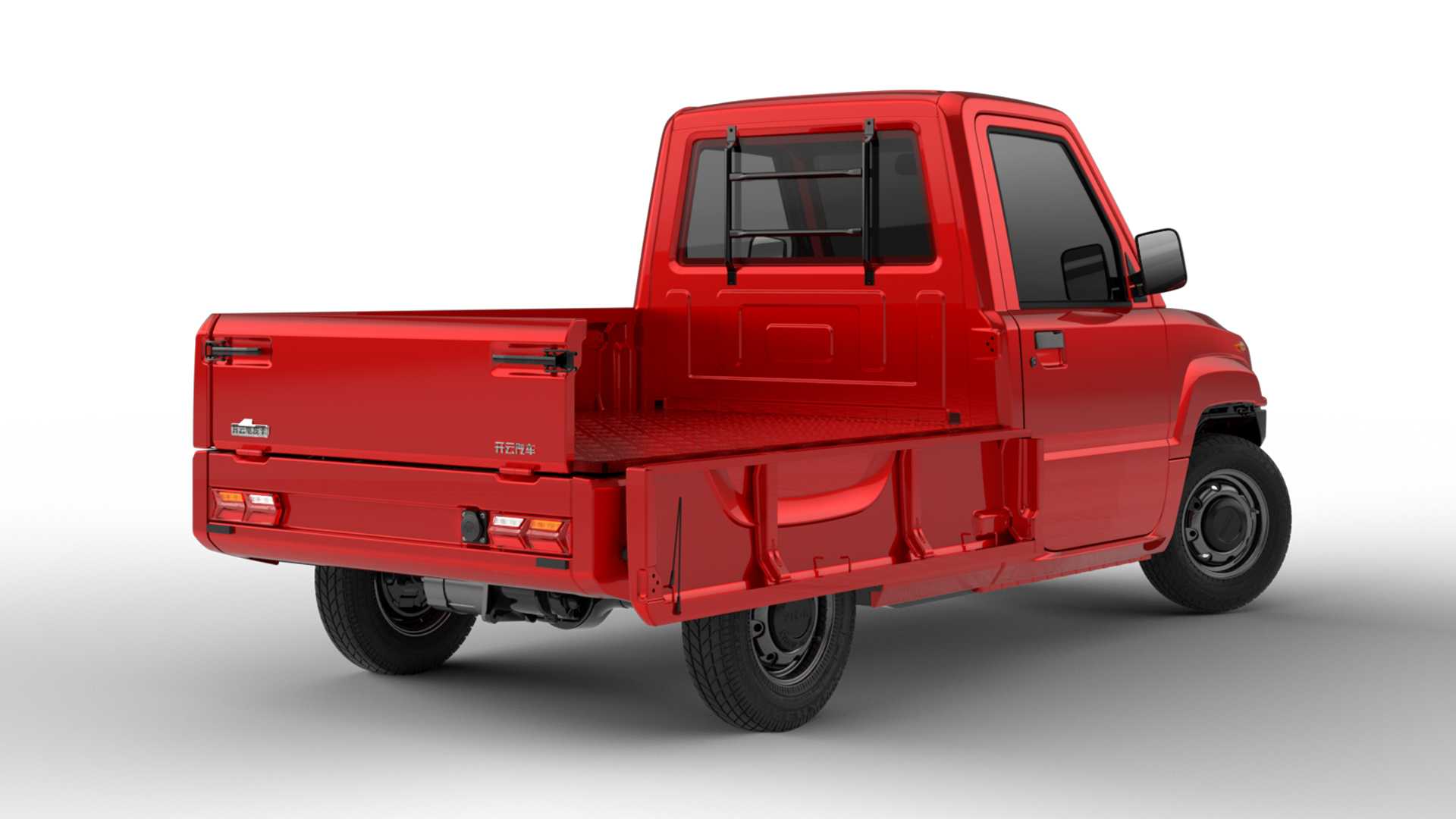 国产开云电动皮卡进美国充电8小时续航110公里4匹马力