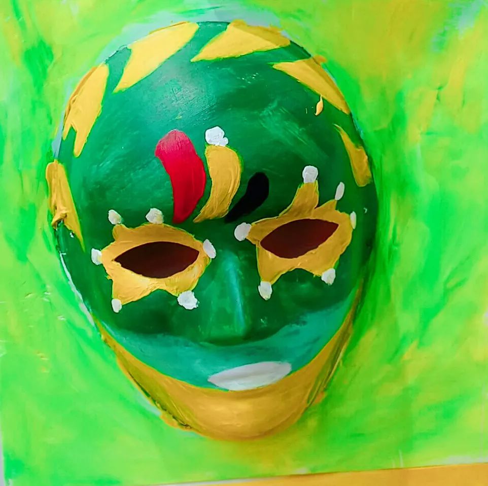 所有小宝贝趣味面具diy驾到等你彩绘缤纷童年