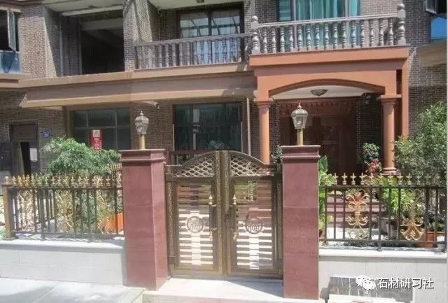 别墅围墙大门用什么样的石材门柱快来选一款