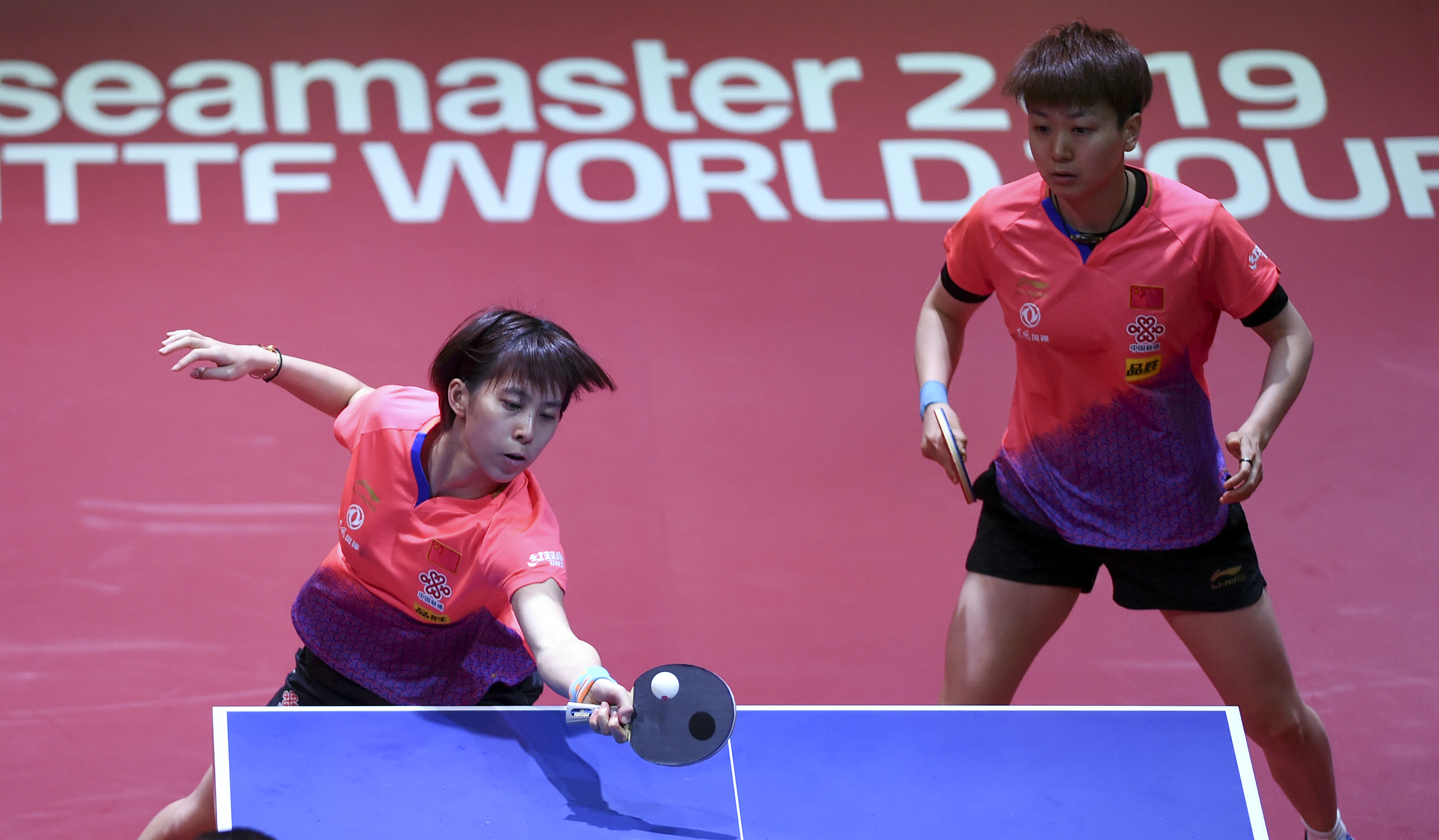 乒乓球香港公开赛陈可木子女双夺冠