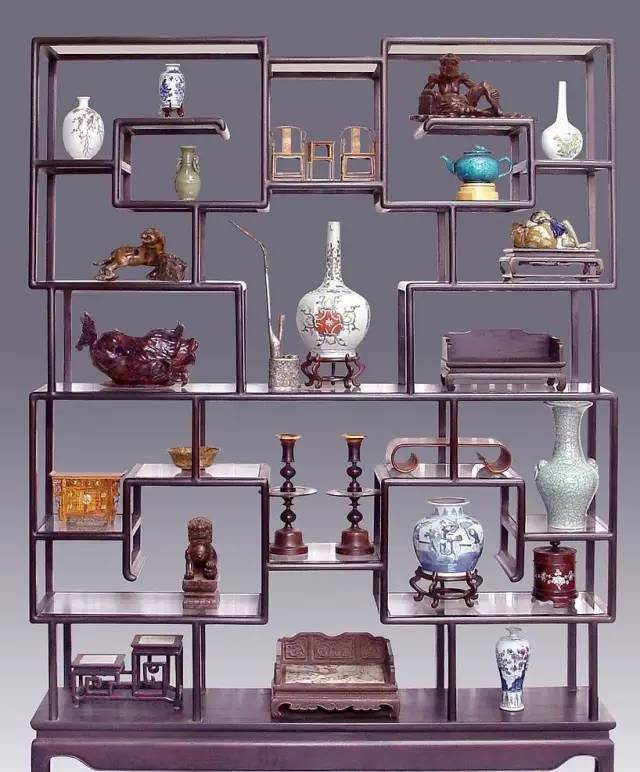 博古架多宝格定义历史用途