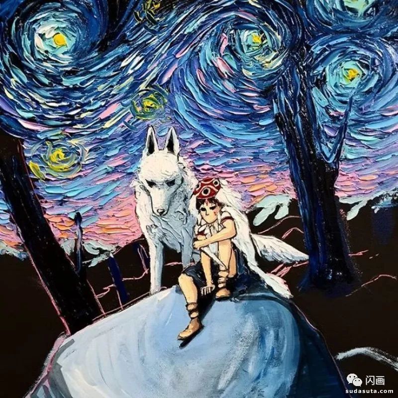 每个人都有自己心目中梵高的星空