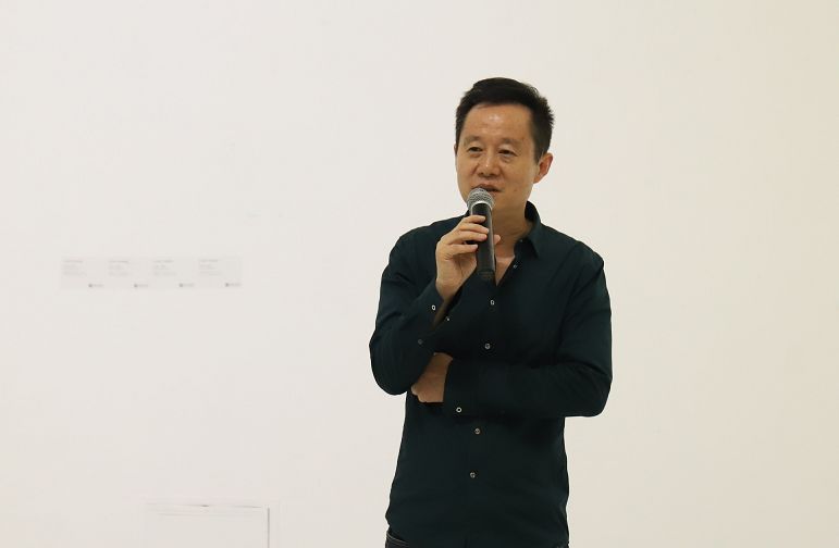 郑金岩谭勋双个展物在灵府亮相北京798悦美术馆