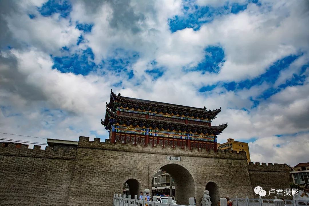 永城老城的城门楼花戏楼孙家大院文萃街秀才营劳动街十八弯