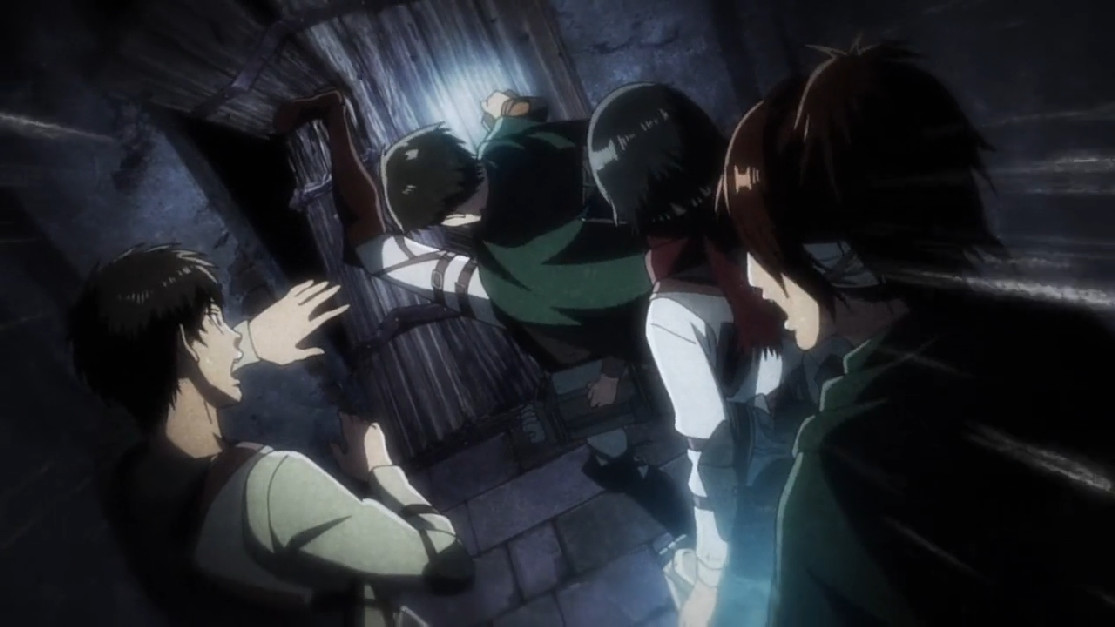原创进击的巨人3地下室秘密揭晓原来外面存在人类