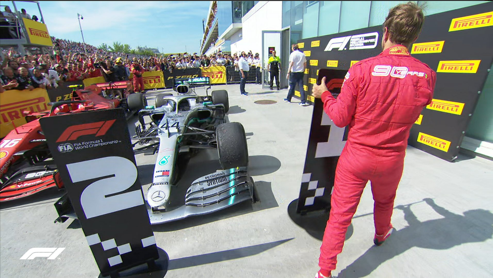 f1加拿大站维特尔郁闷获亚军汉密尔顿幸运夺冠