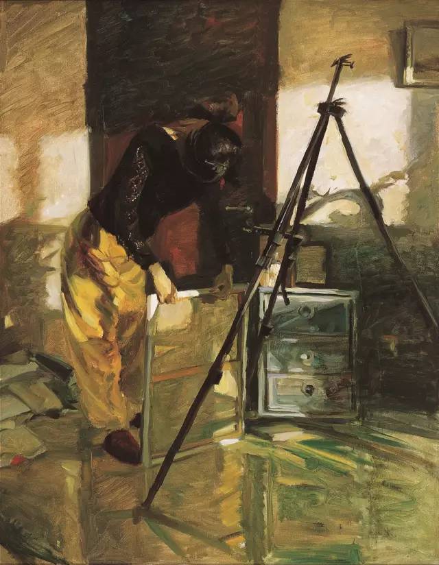 《毕业创作时光》组画安娜50x50cm2009年编辑:油画世界(id:artyouhua)