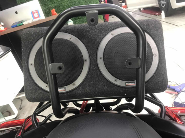 春风十里音乐懂你徐州摩托车音响改装案例鉴赏