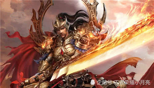 王者荣耀李信传奇战士皮肤屠龙刀我给100分太霸气了