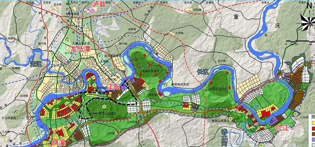 泸县新规划公路图片