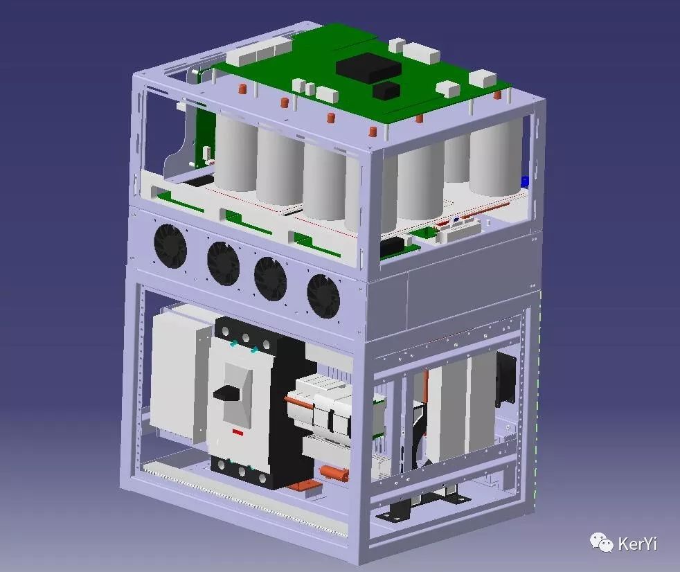 10kw釩電池儲能系統模塊stp格式文件