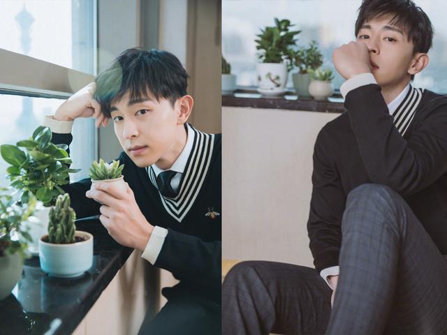 邓伦18岁罕见校园照曝光毕业后的他判若两人自带男主光环