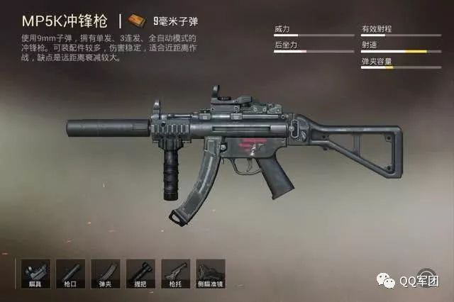 mp5kpdw冲锋枪图片