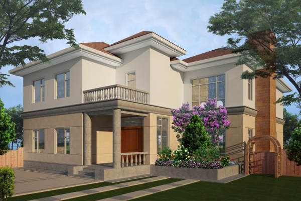 旧别墅外墙翻新改造案例