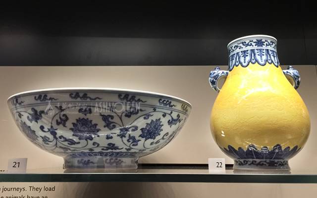 国外这个博物馆既展中国古瓷完整器也展瓷片看看吧