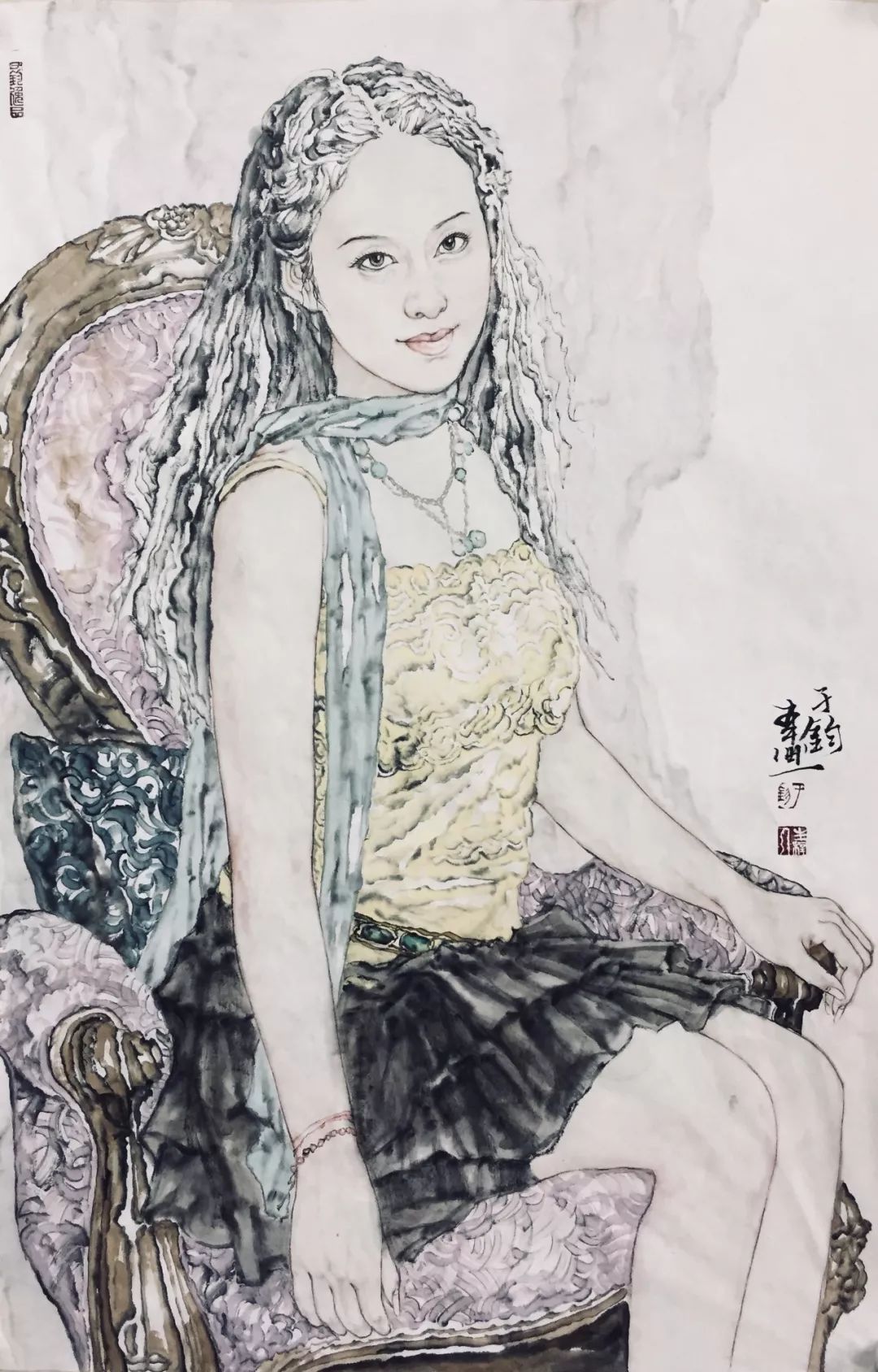 原创艺术中国画家于军作品赏析
