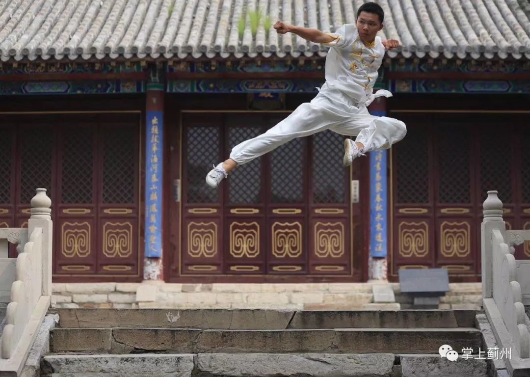 "非遗保护,中国实践"为主题的蓟州区市级非遗项目北少林武术展演活动