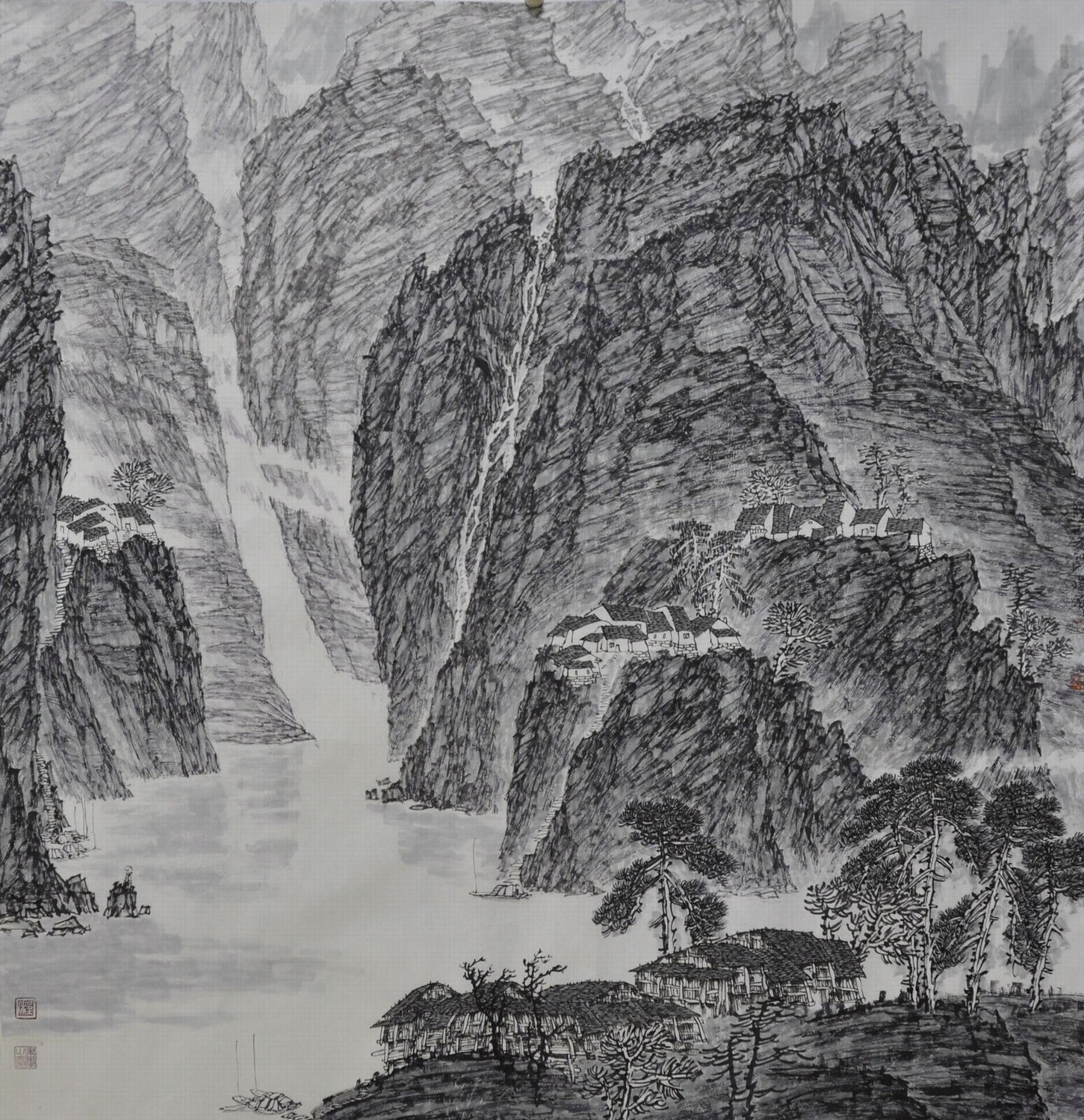 德艺双鑫追求卓越著名画家程建军作品赏析