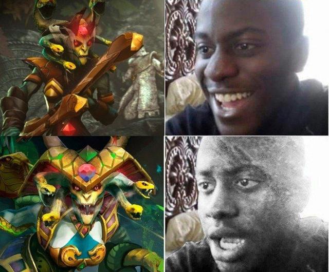 dota2没品梗图第一期我曾经在国服也是一位万分选手