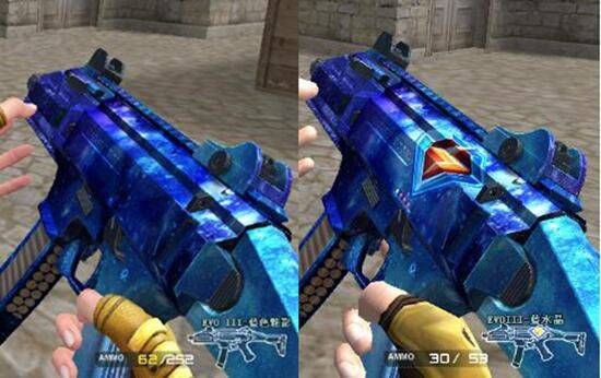 我伙呆,新出的evo-蓝色魅影要直接送永久!_冲锋枪