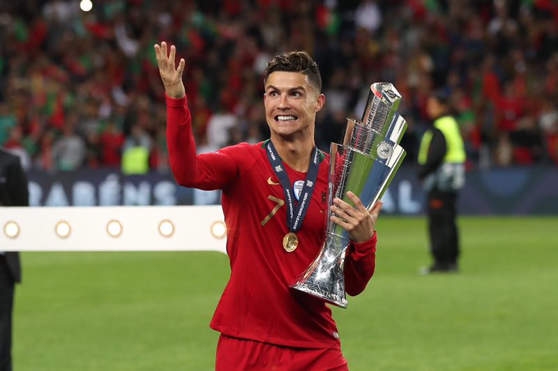 高清图:欧洲国家联赛完美收官 葡萄牙勇夺冠军