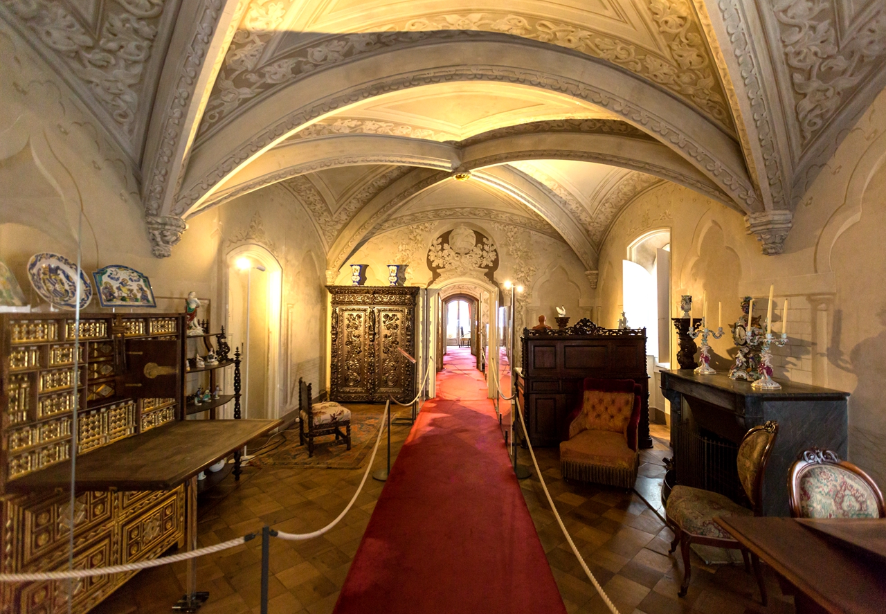 欧洲行35透过佩纳宫窥视昔日葡萄牙王室奢华生活