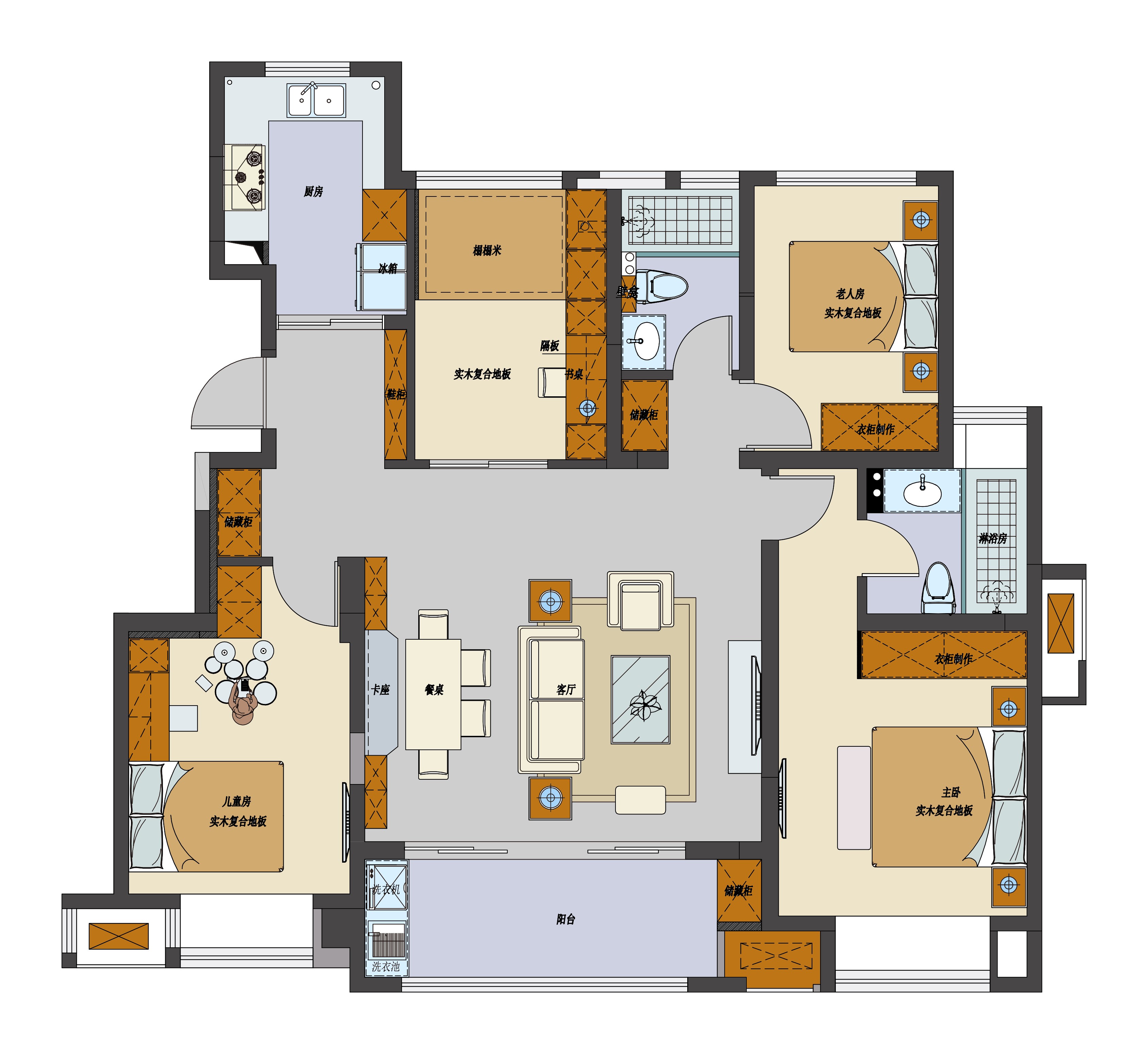 实景案例丨现代风的荷澜庭总是令人沉迷其中