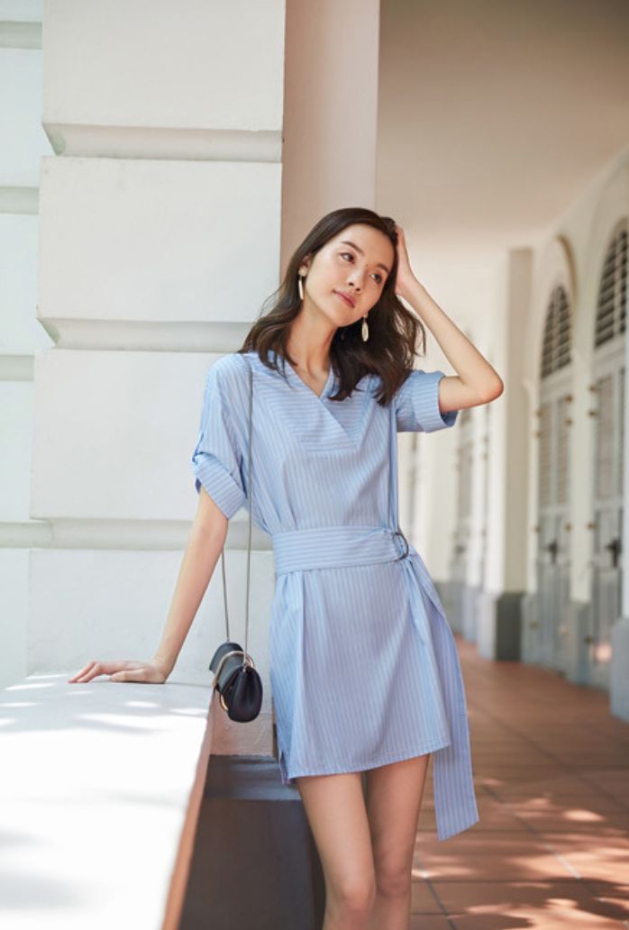 夏天穿裙子挑对颜色比你真实体重轻10斤