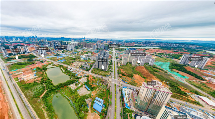 全景航拍:滨江公园盛世美颜流出,原来南宁这么美