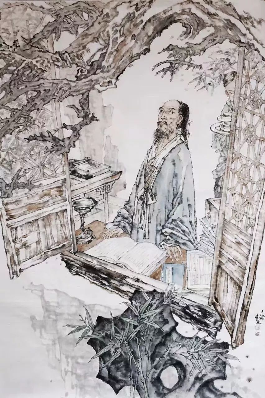 原创艺术中国画家于军作品赏析