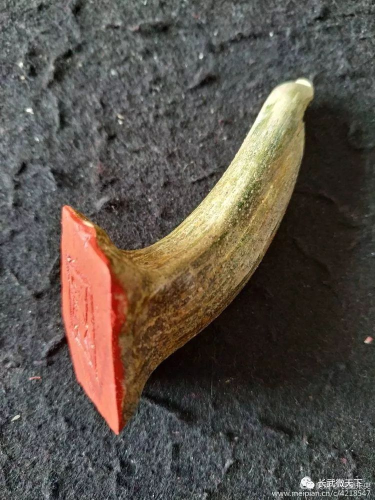 印文:长喜 材质:南瓜蒂 尺寸:约3.5*4*8 创作时间:2019.3.