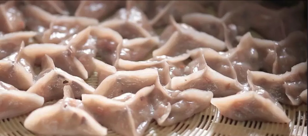 美食推荐青田山粉饺