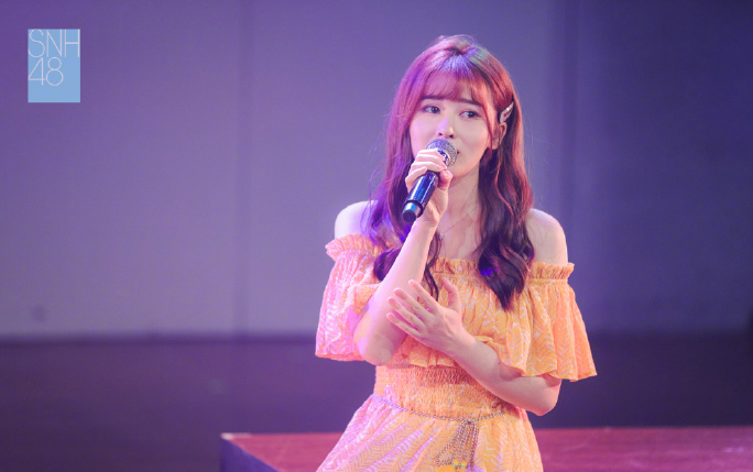 SNH48-温晶婕生日公演结束后晒出美照,感谢大家的支持-搜狐大视野-搜狐新闻