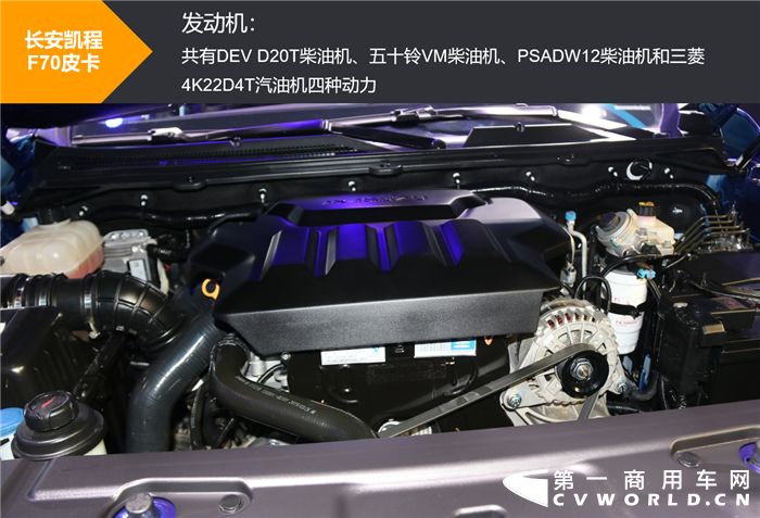 dev d20t柴油机,五十铃vm柴油机,psa dw12柴油机和三菱4k22d4t汽油机