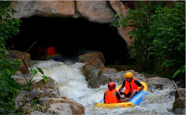 2019灵山荔枝节荔枝节期间罗阳峡漂流特推出68元漂流活动快来抢购