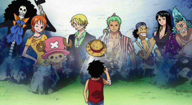 海贼王:两年后的草帽海贼团有了一个共同的梦想_路飞