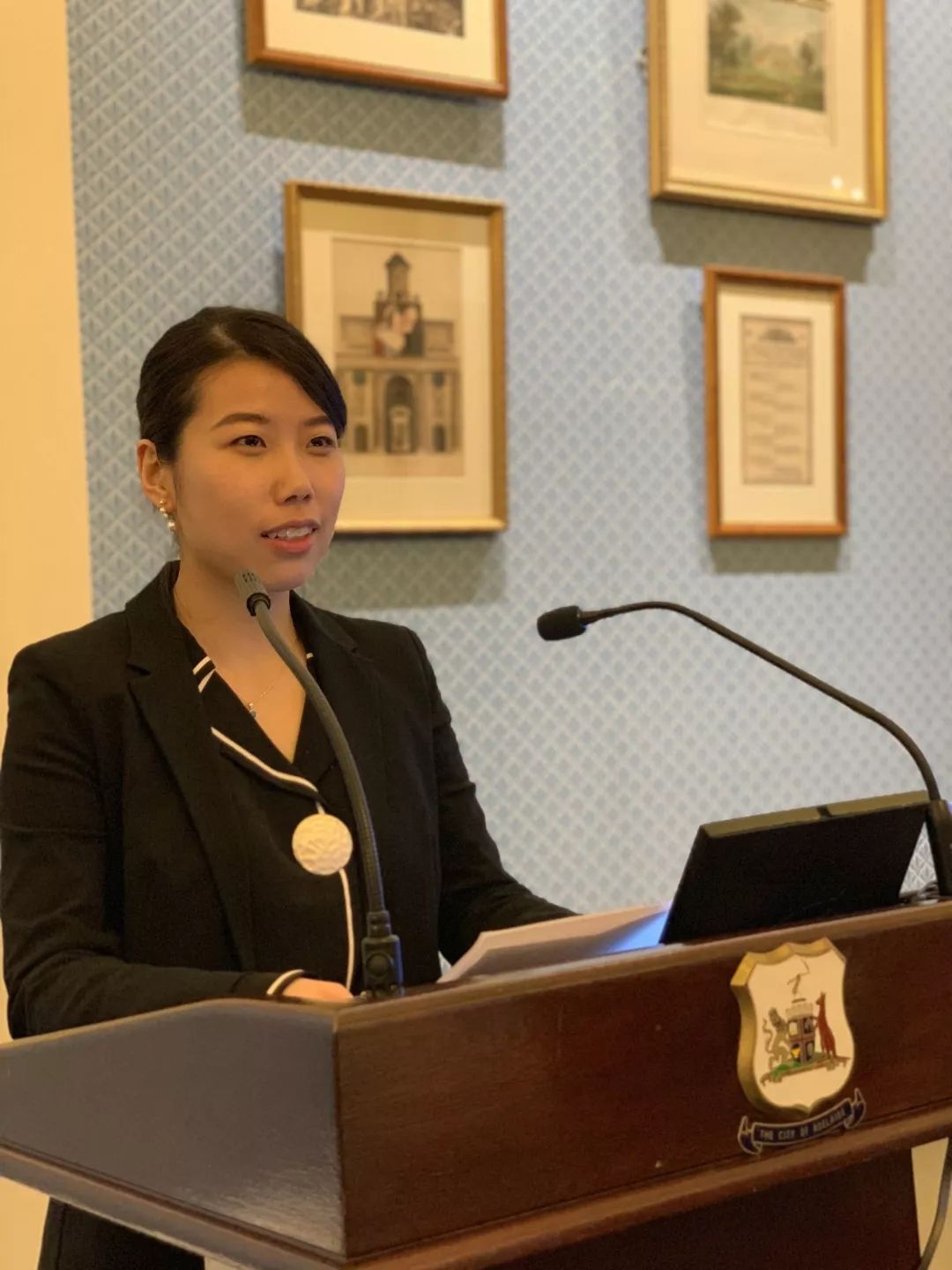 澳大利亚葡萄酒协会秘书长侯钰女士致辞